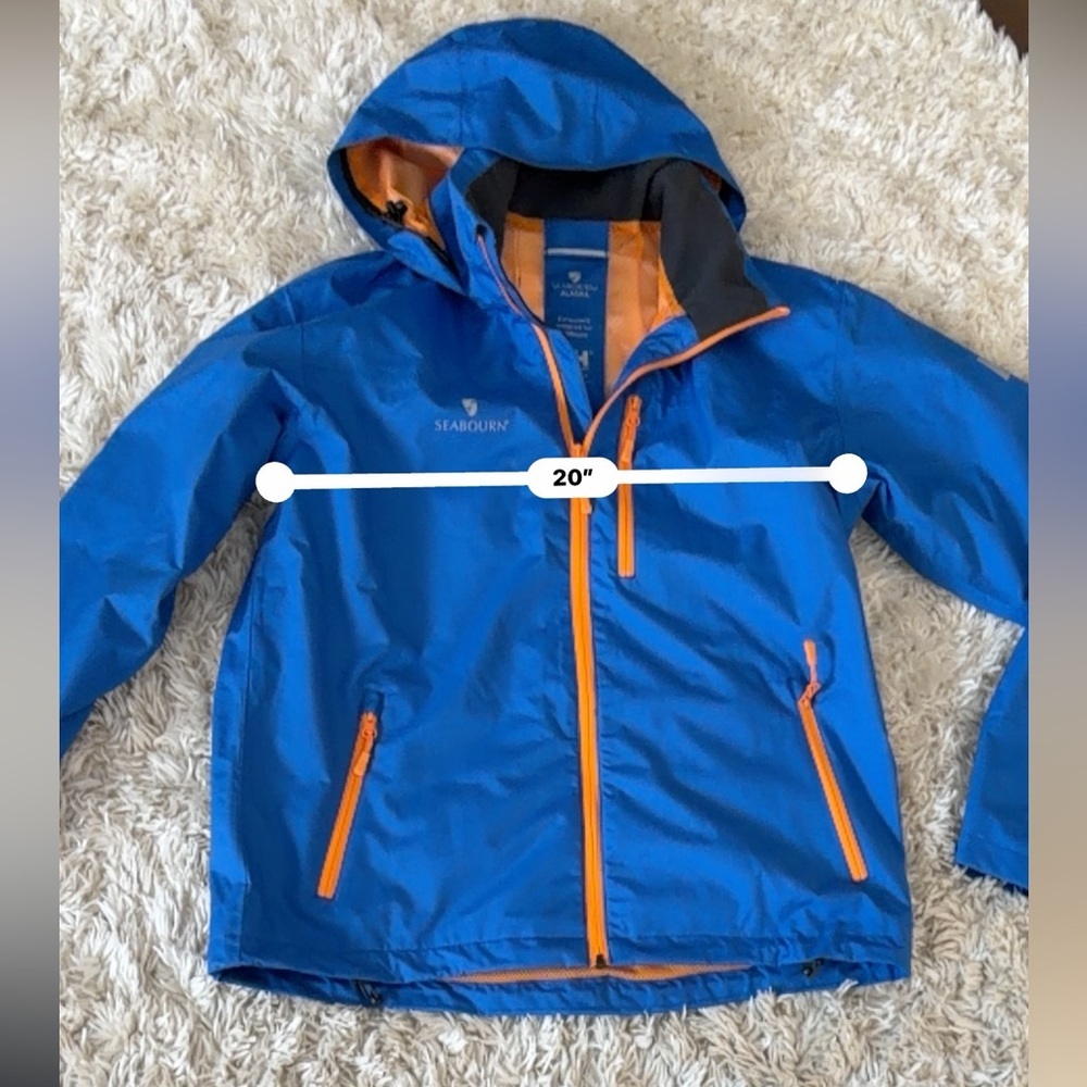 New Helly Hansen Jacket Women's Regular
L Blue Orange Hooded Seabourn
Alaska - Picture 5 of 7